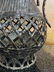 Japanese Bronze Vase with Handle - Bamboo Woven - 5