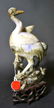 323: Pair of Chinese Lavender Jadeite Cranes - 4