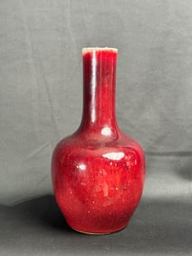 Chinese Oxblood Porcelain Vase