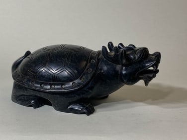 Chinese Hardstone Jade Turtle