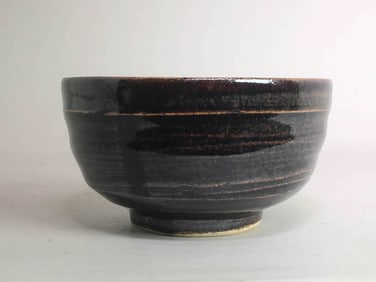 Japanese Chawan Teabowl - Borwn Glaze
