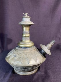 Mid Eastern Persian Bronze Ewer