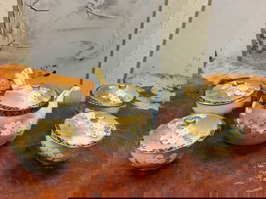 Japanese Kutani Porcelain Teaset