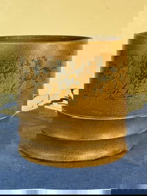 Chinese Yixin Clay Brushpot