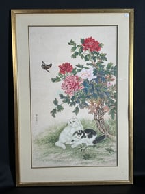 Chinese Painting of Cats