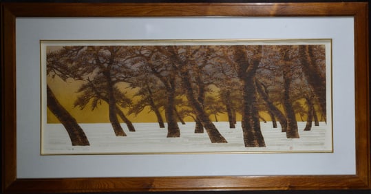 Japanese Woodblock Print by Hajime Namiki