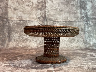 Unusual Shaped Japanese Bamboo Ikebana