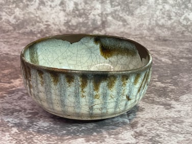 Japanese Edo Period Ceramic Teabowl