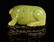 Chinese Green Glazed Porcelain Foolion with Hardwood - 5