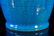 Chinese Blue Glazed Porcelain Blauster Vase with - 5