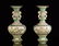 Pair Chinese Canton Enamle Vases