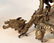 Japanese Imari Clock Set Samurai and Dragon Bronze - 4