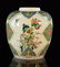 Chinese Famille Verte Jinger Jar with Floral Scene - 4