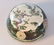 Chinese Famille Verte Covered Jar - floral scene - 3