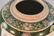 Chinese Famille Verte Covered Jar - floral scene - 4