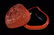Chinese Cinnebar Box of Peach Shape - 6