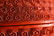 Chinese Cinnebar Box of Peach Shape - 8