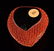 Chinese Cinnebar Box of Peach Shape - 9