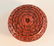 Chinese Round Cinnebar Seal Paste Box - 6