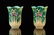 Pair Chinese Exort Cabbage Vases