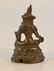 Tibetan Nepal Bronze Seated Buddha - 6