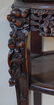 Chinese Rosewood Stand with Marble Top - 3