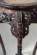 Two Chinese Rosewood Stand with Marble Top - 8