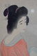 Two Japanese Woodblock Pring - Geisha - 7