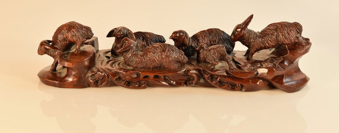 Chinese Wood Carving - Culture Revolution (1 of 10)