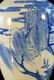 Chinese Blue White Porcelain Vase with Figurine Scene - 4