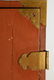 Unusual Japanese Lacquer Chest with Red Color - 5