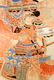 Japanese Samurai Decorated Kutani Floor Covered Vase - 6