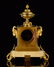 Large Louis XVI Style Bronze Clock with Ram Head - 10