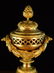 Large Louis XVI Style Bronze Clock with Ram Head - 4