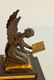 French Empire Gilt Bronze Clock - 7