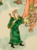 Chinese Famille Verte Porcelain Plaque with Figural - 7