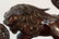 Japanese Bronze Foolion with Ball - 3