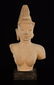 Southeast Asian Sandstone Bust of Half Torso