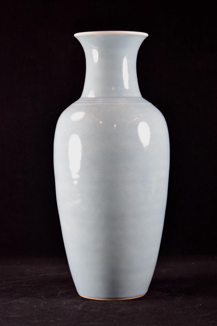 Chinese Incised Porcelain Vase with Chen Hua Mark (1 of 6)