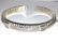 214: Sterling and Diamond Cuff Bracelet
