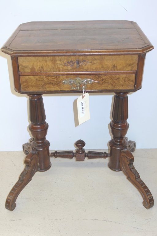 Antique sewing stand (1 of 7)