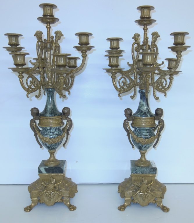Pair made in Italy candelabras (1 of 10)