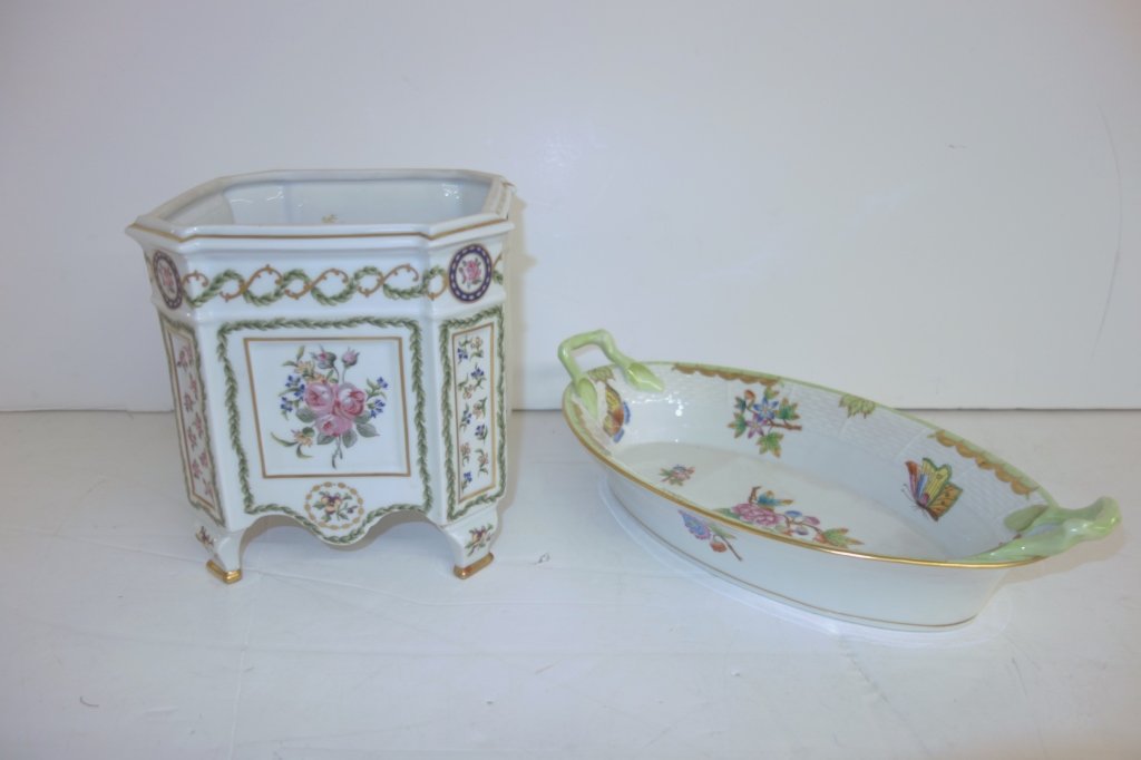2 pc. porcelain lot (1 of 4)