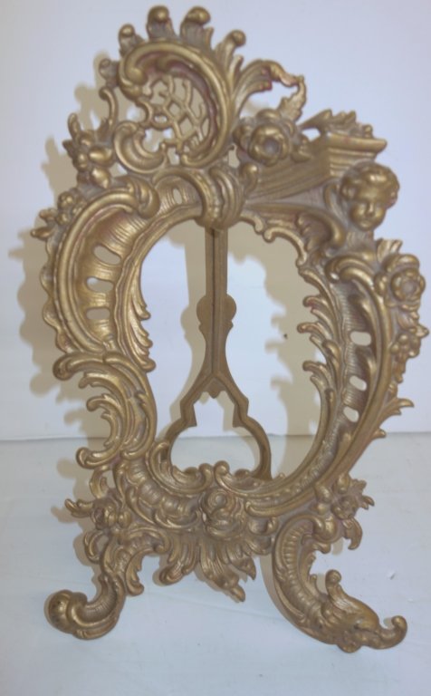 Brass ornate picture frame (1 of 3)