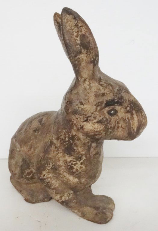 Cast iron rabbit door stop (1 of 3)