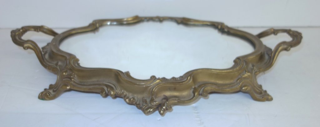 Bronze mirrored dresser tray (1 of 2)