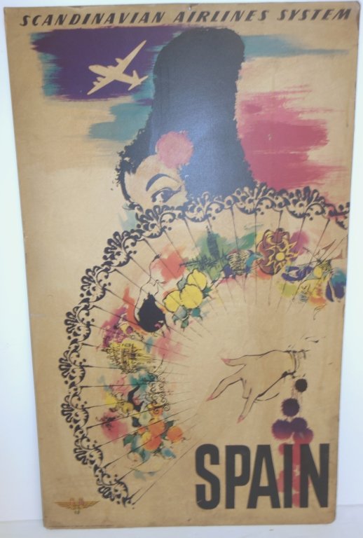 Scandinavian Airlines System Spain poster (1 of 6)