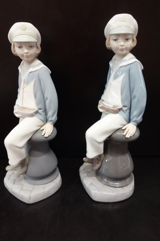 2 Lladro sailor boy figures (1 of 5)
