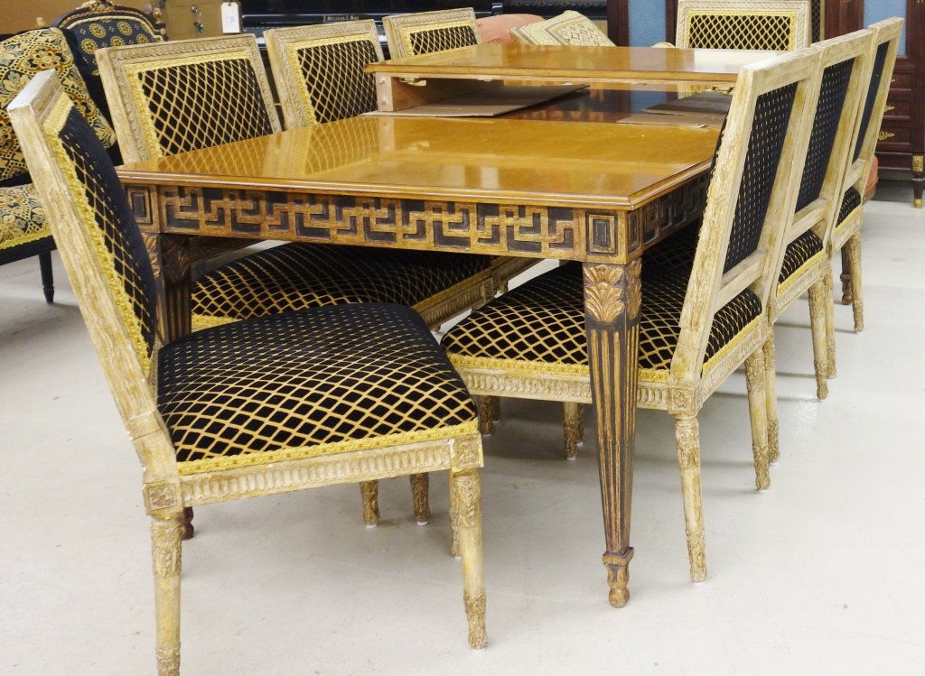 Nancy Corzine dining room table & chairs (1 of 6)