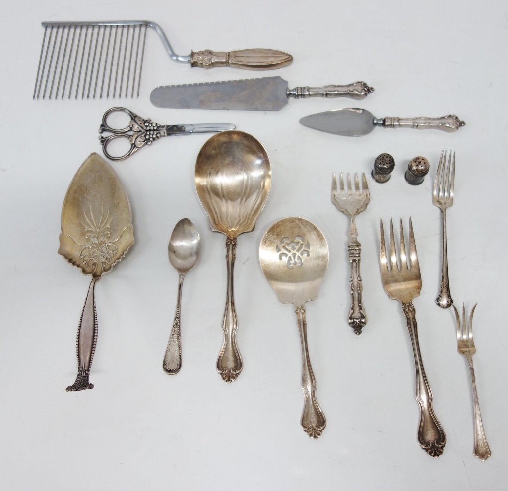 15 pieces sterling items (1 of 10)